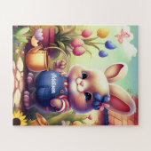 Cute Bunny Kind Legpuzzel (Horizontaal)