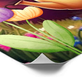 Cute Bunny Kind Poster (Hoek)