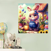 Cute Bunny Kind Poster