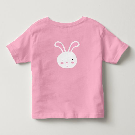 Cute Bunny Kinder Shirts (Achterkant)