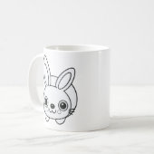 Cute Bunny Koffiemok (Voorkant links)