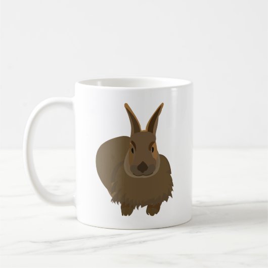 Cute Bunny Koffiemok (Links)