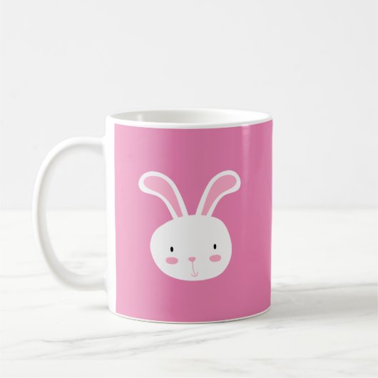 Cute Bunny Koffiemok (Links)
