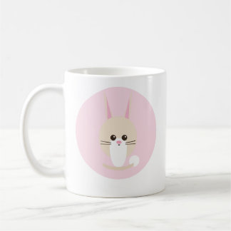 Cute Bunny Koffiemok | Kawaii Konijn Cadeau Mok