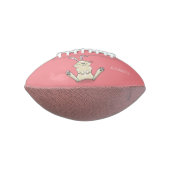 Cute bunny konbit cartoon illustration american football (Gedraaid 90)