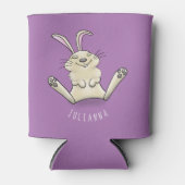 Cute bunny konbit cartoon illustration blikjeskoeler (Voorkant)