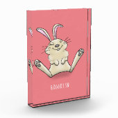 Cute bunny konbit cartoon illustration fotoblokken (Links)
