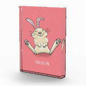 Cute bunny konbit cartoon illustration fotoblokken (Rechts)