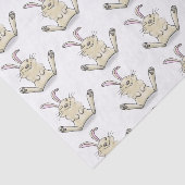 Cute bunny konbit cartoon illustration tissuepapier (Detail)