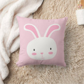 Cute Bunny Kussen (Deken)