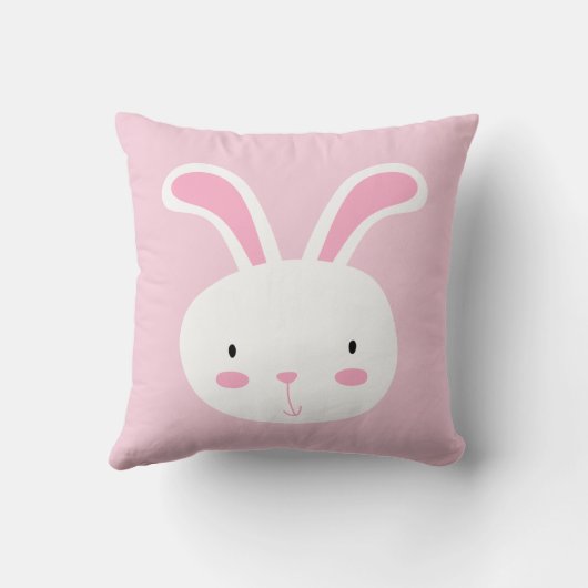 Cute Bunny Kussen (Achterkant)