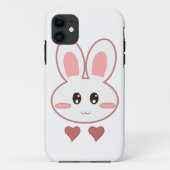 Cute Bunny Love Case-Mate iPhone Case (Achterkant)
