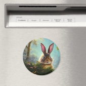 Cute Bunny Magnet (Insitu (Vaatwasser))