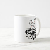 Cute Bunny makrebit Koffiemok (Voorkant rechts)