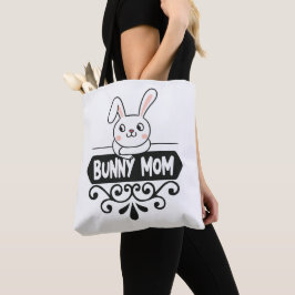 Cute Bunny makrebit Tote Bag
