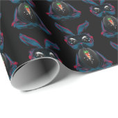 Cute Bunny met mousserende wortelsoep Cadeaupapier (Rol Hoek)