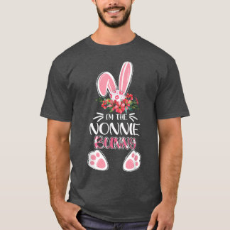 Cute Bunny Moederdag ik ben de Nonnie Bunny Easte T-shirt