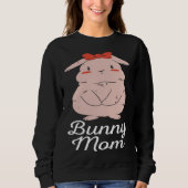 Cute Bunny Mom Trui (Voorkant)