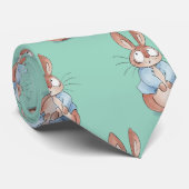 Cute Bunny Patroon Nekdas | Leuke Pasen & Dier Stropdas (Opgerold)