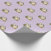 Cute Bunny Pattern Inpakpapier (Hoek)