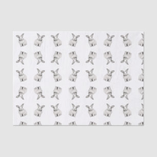 Cute Bunny Pattern Tissuepapier