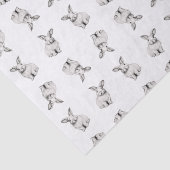 Cute Bunny Pattern Tissuepapier (Detail)