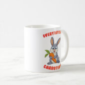 Cute Bunny Persoonlijke Mok - Aangepaste Naam Koff (Voorkant rechts)