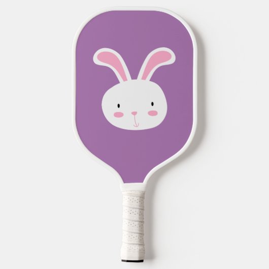 Cute Bunny Pickleball Paddle (Achterkant)