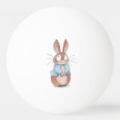 Cute bunny pingpongbal (Voorkant)
