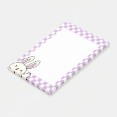 Cute bunny Post-it notes (Schuin)