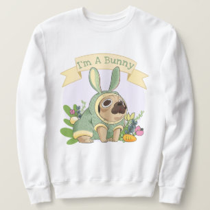 Cute Bunny Pug Trui