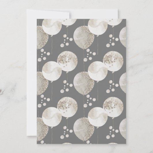 Cute Bunny Rabbit Baby shower Kaart (Achterkant)