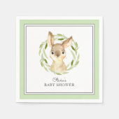 Cute Bunny Rabbit Baby shower Servet (Voorkant)