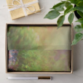 Cute Bunny Rabbit Black White Green Woodland Art Tissuepapier (Geschenk)