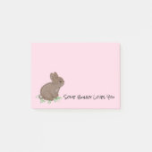 Cute Bunny Rabbit Custom Post-it® Notes (Voorkant)