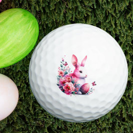 Cute Bunny Rabbit Golfballen