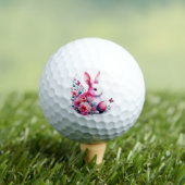 Cute Bunny Rabbit Golfballen (Insitu Shirt)