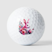 Cute Bunny Rabbit Golfballen (Voorkant)