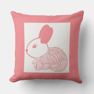 Cute Bunny Rabbit Kussen