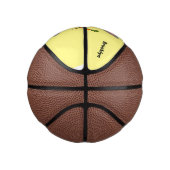 Cute bunny rabbit met groenten cartoon basketbal (Rechts)