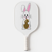 Cute Bunny Rabbit Padde Pickleball | Cute Itém Pickleball Paddle (Voorkant)