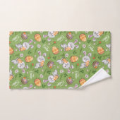Cute Bunny Rabbit Pasen Bad Handdoek (Handdoek)
