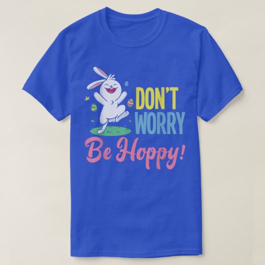 Cute Bunny Rabbit Pet Easter T-Shirt (Design voorkant)