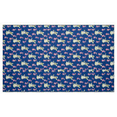 Cute Bunny Rabbit Stof (Fat Quarter)