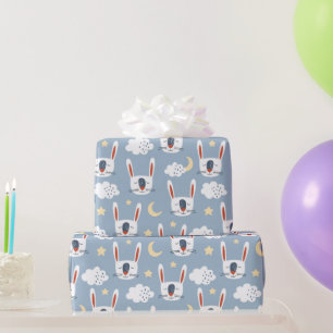 Cute Bunny Rabbit Wrapping Paper Cadeaupapier