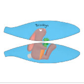 Cute bunny rabbit, zittend met wortelcartoon basketbal (Panelen)