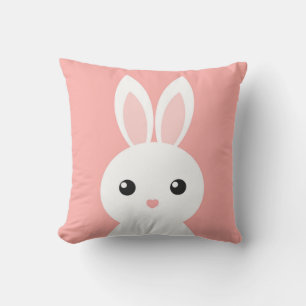 Cute bunny roze Sierkussen