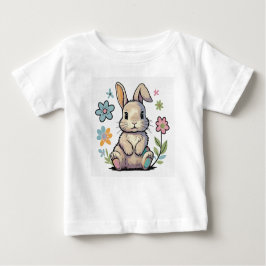 Cute bunny shirt for your kid