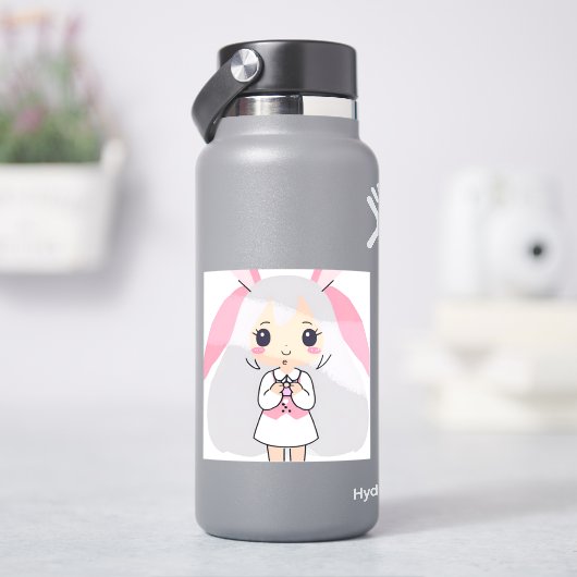 Cute Bunny Sticker (HydroFlask)