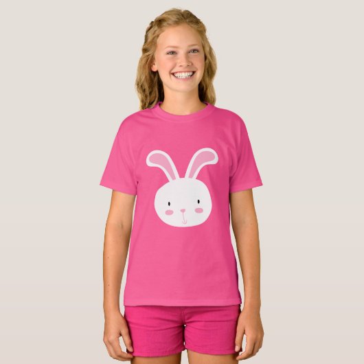 Cute Bunny T-shirt (Voorkant volledig)